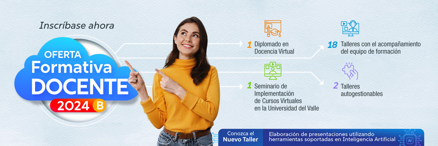 Enlace a oferta de formación docente 2024B